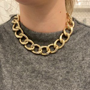 Gold Chunky Chain Necklace